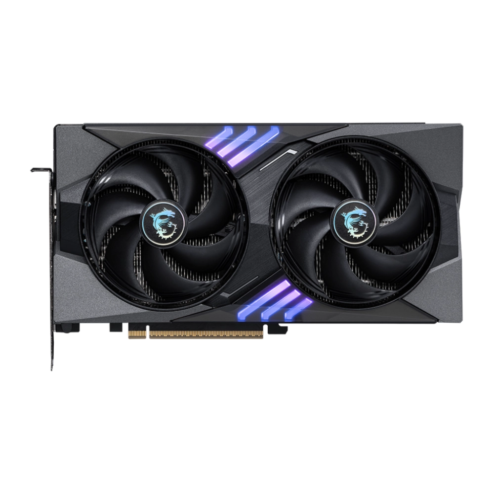 MSI Nvidia Graphic Card RTX 5060 Ti 8GB DDR7 Gaming OC Dual Fan view 2